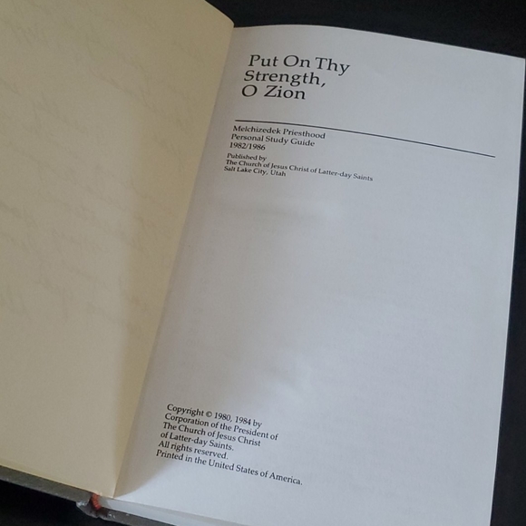 1980 Put On Thy Strength, O Zion - Picture 6 of 7